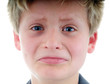Junge weint