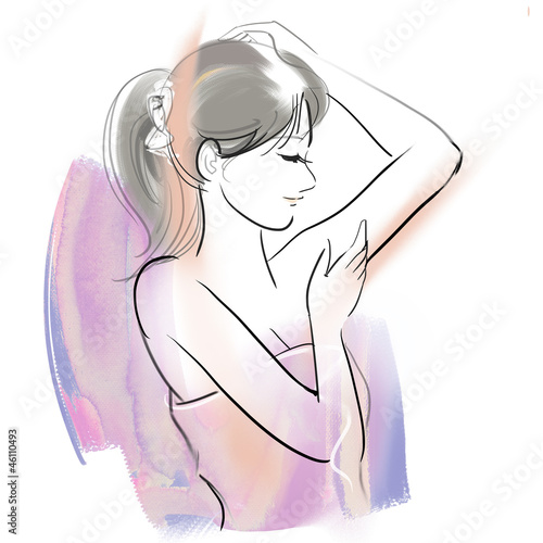 Illustration: Stopping up the flow of sweat Stopping up the flow of sweat