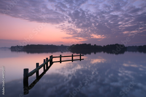 Photo: Tranquil Dutch lake Tranquil Dutch lake