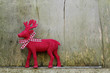 Rudolph mit Schleife