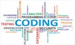word cloud - coding