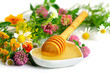 flowers and honey