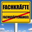 Fachkräfte Button, Icon