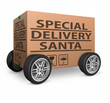 special delivery Santa