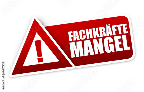 Illustration: Fachkräfte gesucht! Button, Icon Fachkräfte gesucht! Button, Icon