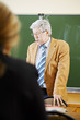 Professor at lesson