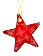 Weihnachtlicher Anhänger - Stern (I)