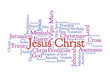 WEB ART DESIGN TAG CLOUD JESUS CHRIST LORD MESSIAH BIBLE  230