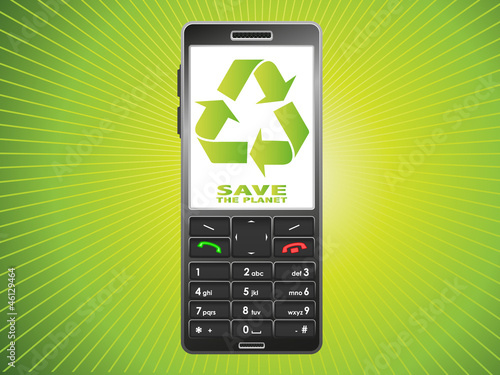 Vector: Reciclo Telefono Reciclo Telefono