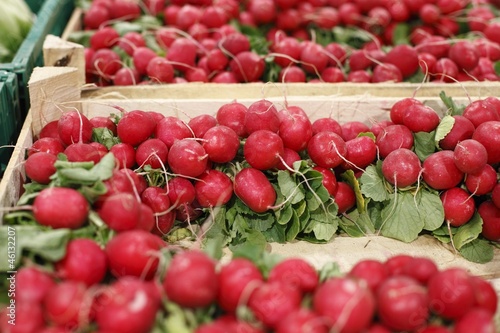 Photo: Red beets in a big grocery Red beets in a big grocery