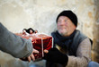 Photo: Christmas gift for homeless man Christmas gift for homeless man