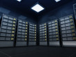 Modern Server Room Interior