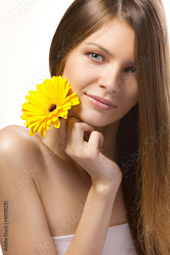 Photo: portrait of a beautiful girl portrait of a beautiful girl