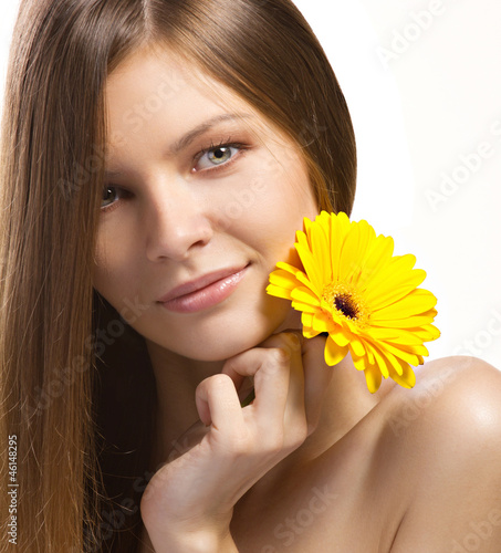 Photo: portrait of a beautiful girl portrait of a beautiful girl
