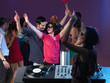 careless people enjoying themselves at party