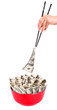 Concept image of food money