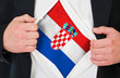 The Croatian flag