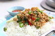 pad ka prao moo  thaifood
