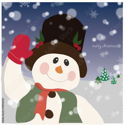 Vector: snowman snowman