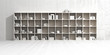 Stylized bookshelf