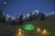 Full Moon over the Alps