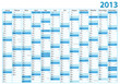 Kalender 2013 incl großer Werbefläche, Feiertage