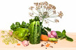 Composition from vegetables.