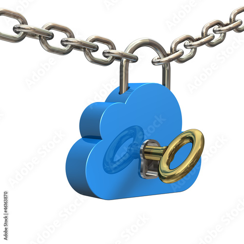 Illustration: Cloud Schloss Kette Cloud Schloss Kette