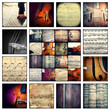 Collage - Music - musical scores
