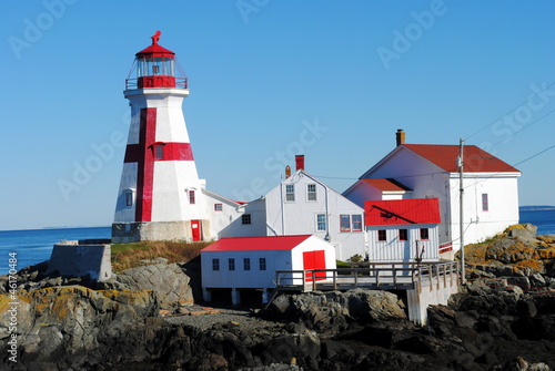 Photo: East Quoddy Lighthouse, New Brunswick, Campobello Island, Canada East Quoddy Lighthouse, New Brunswick, Campobello Island, Canada