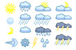 Weather Conditions Icon Set