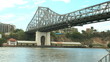 Timelapse of the Story Bridge in Brisbane Australia.