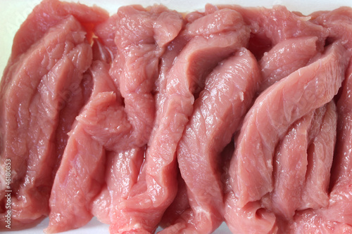Photo: geschnezeltes Rindfleisch geschnezeltes Rindfleisch