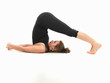 Photo: stretching yoga pose stretching yoga pose