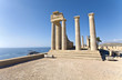 Temple of Apollo at Lindos, Rhodes island, Greece