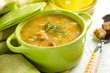 Pea soup