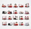 call center icon sets