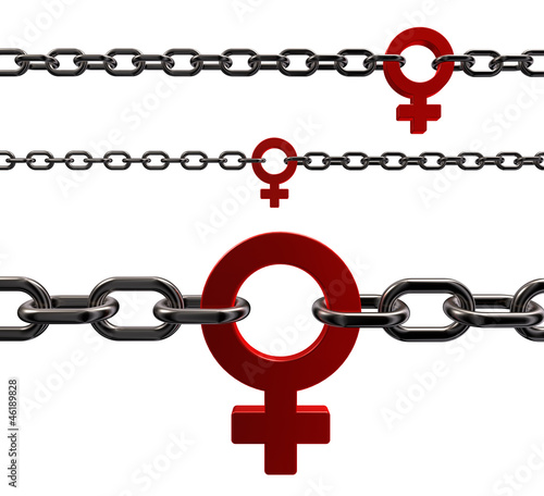 Illustration: female chain female chain