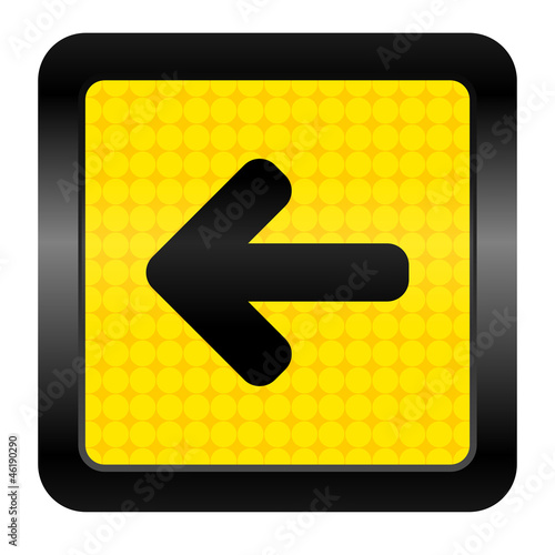 Illustration: arrow left icon arrow left icon