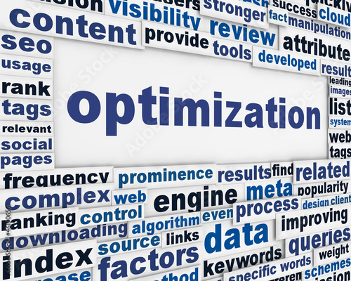 Photo: Optimization message background Optimization message background