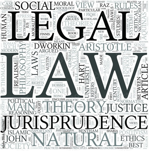 Vector: Jurisprudence Discipline Study Concept Jurisprudence Discipline Study Concept