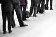 People in queue