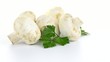 Champignon mushroom white agaricus with parsley