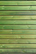 Treated and stained green boards