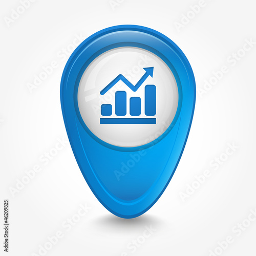 Vector: Puntatore 3D_Grafico Business Puntatore 3D_Grafico Business