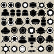 Blank Labels, Seals and Badges Collection