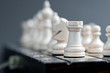 white wooden chess