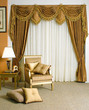 The nice design and decoration of living room