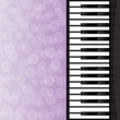 Vector: Abstract background with piano keys Abstract background with piano keys
