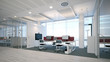 Schlichtes moderne Büro